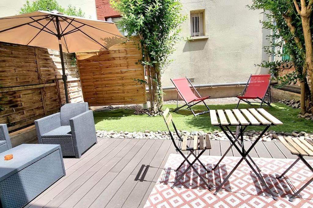 T2 Cosy & Garden - Hypercentre - Gare - Wifi Apartment ตูลูส ภายนอก รูปภาพ